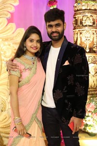 Ambica Krishna Grandson Wedding Reception