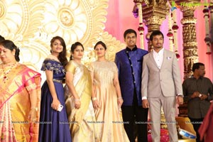 Ambica Krishna Grandson Wedding Reception