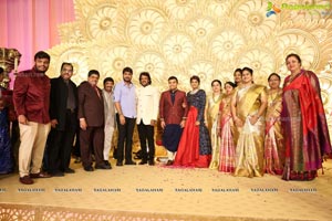 Ambica Krishna Grandson Wedding Reception