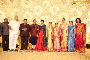 Ambica Krishna Grandson Wedding Reception