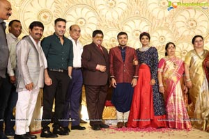 Ambica Krishna Grandson Wedding Reception