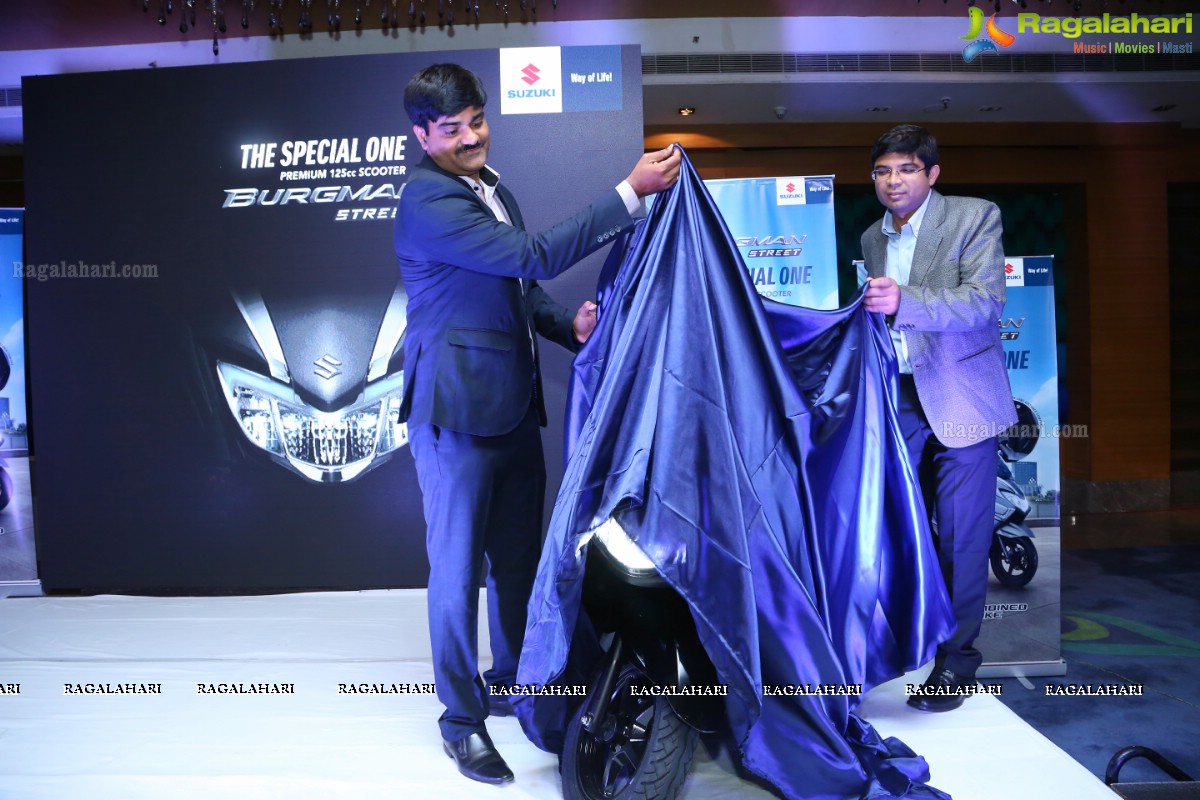 Grand Launch of Suzuki Burgman Street at Hotel Marigold