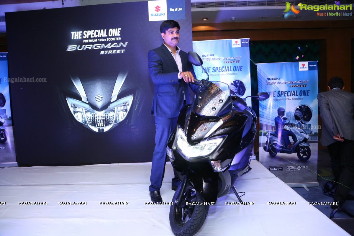 Grand Launch of Suzuki Burgman Street at Hotel Marigold