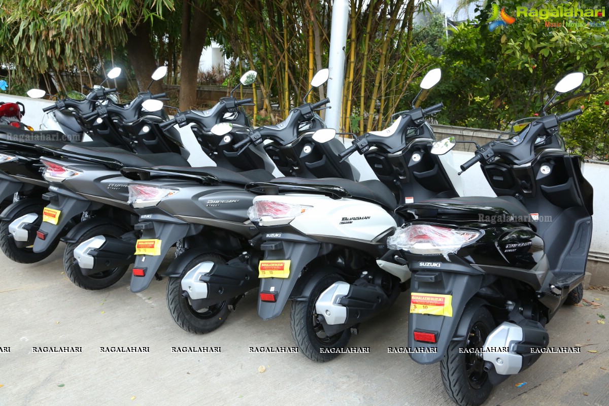 Grand Launch of Suzuki Burgman Street at Hotel Marigold