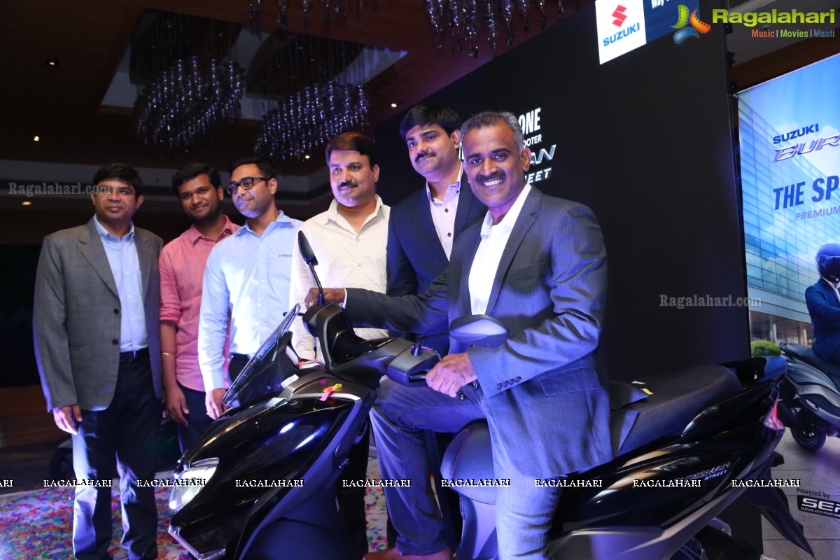 Grand Launch of Suzuki Burgman Street at Hotel Marigold