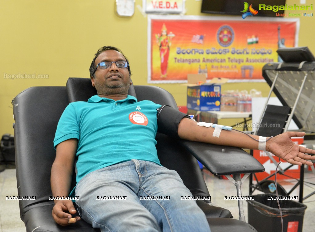 Telangana American Telugu Association - Blood Drive at Bay Area, California