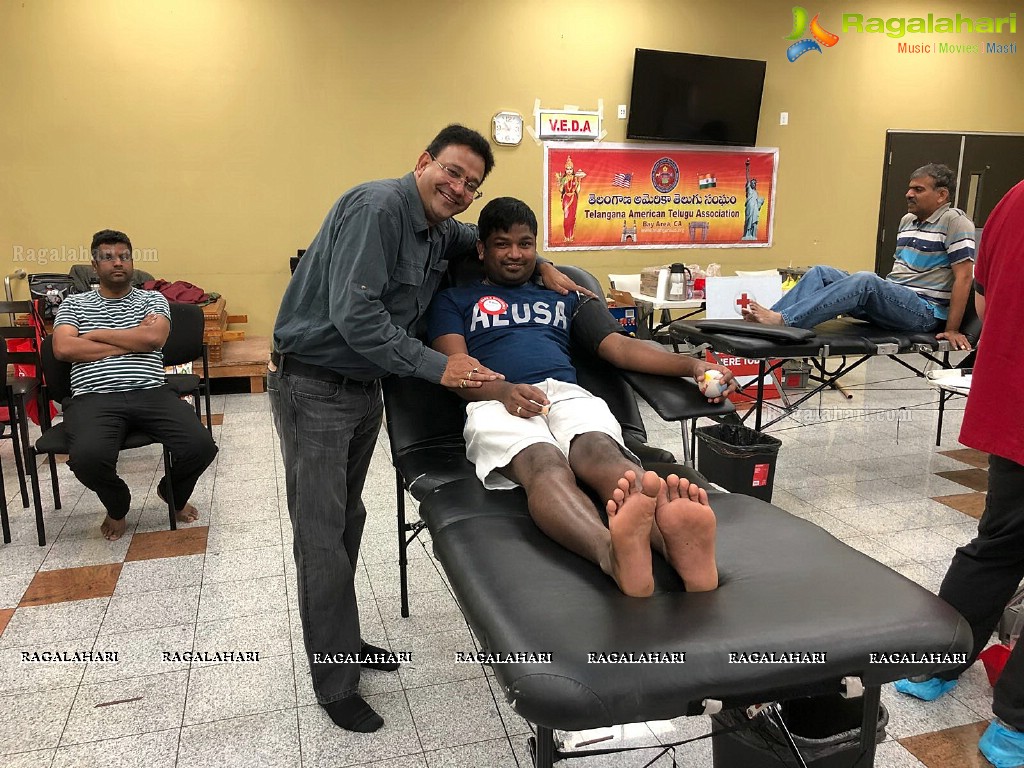 Telangana American Telugu Association - Blood Drive at Bay Area, California