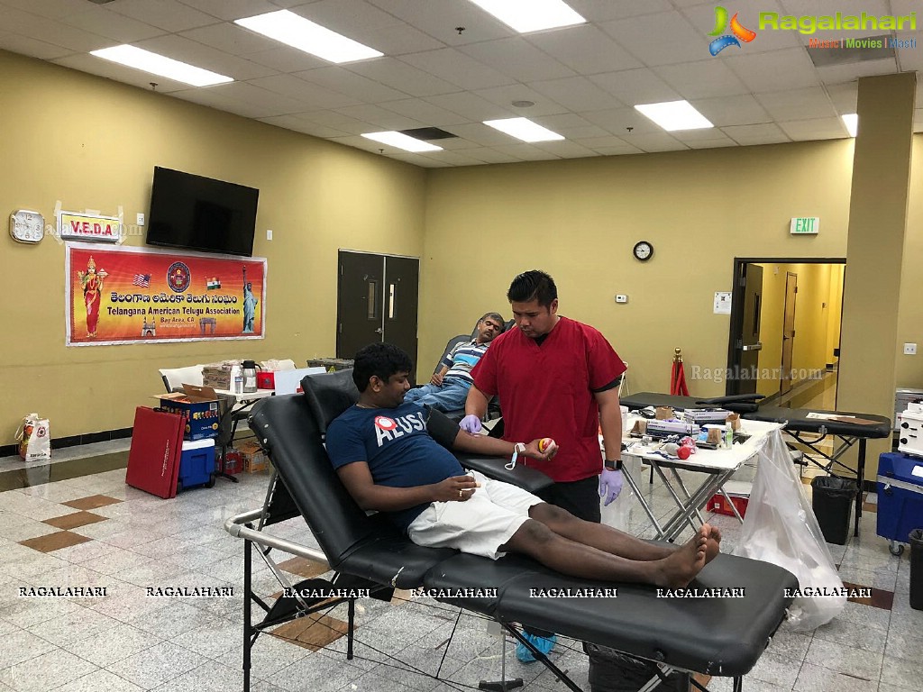 Telangana American Telugu Association - Blood Drive at Bay Area, California