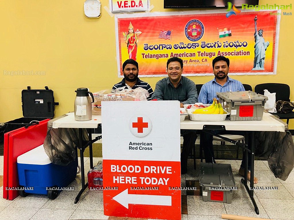 Telangana American Telugu Association - Blood Drive at Bay Area, California