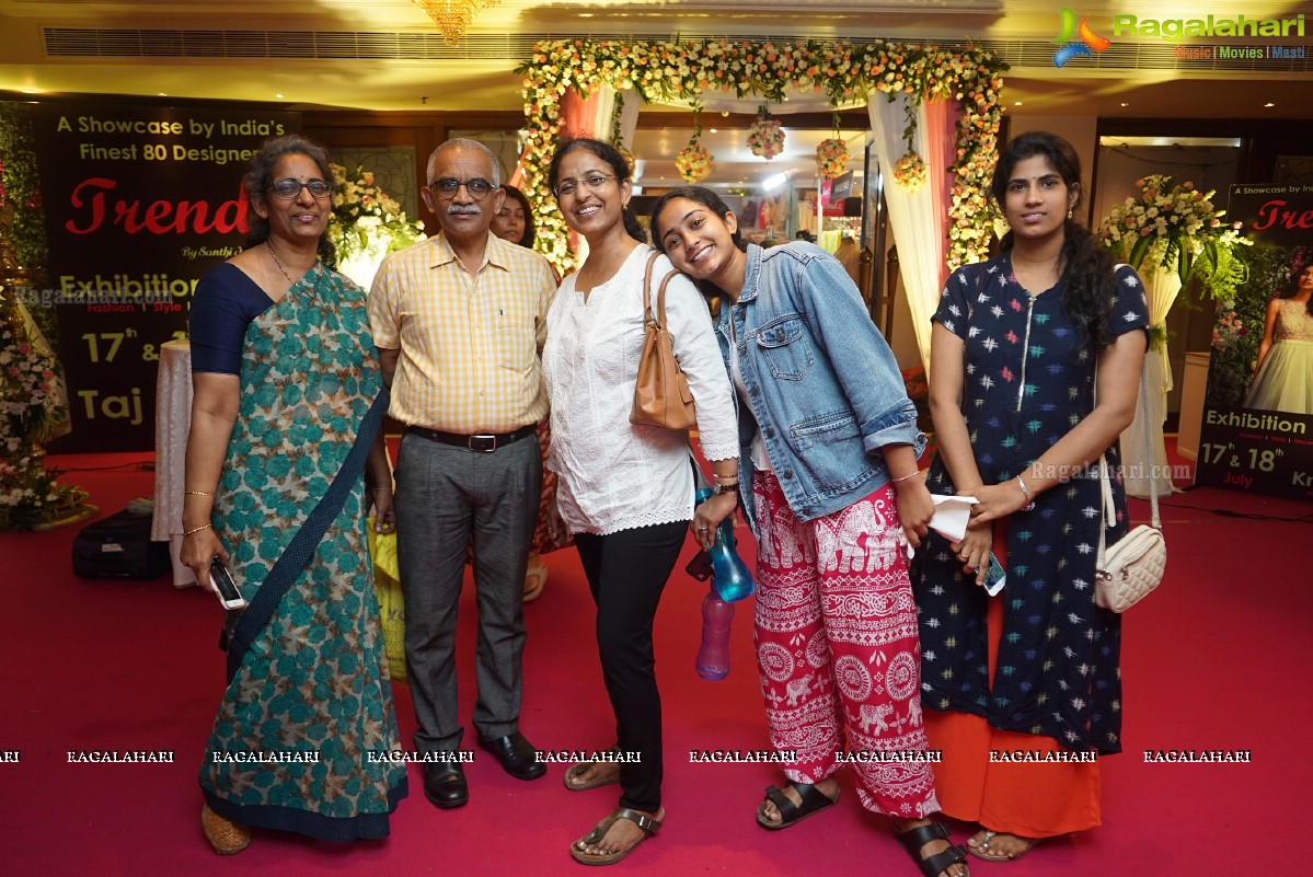 Heroine Pujita Ponnada launches Trendz Exhibition at Taj Krishna