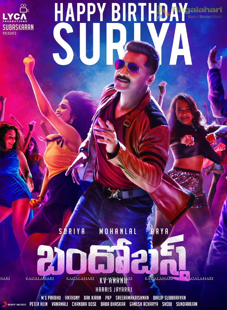 Bandobast Hero Surya Birthday Poster
