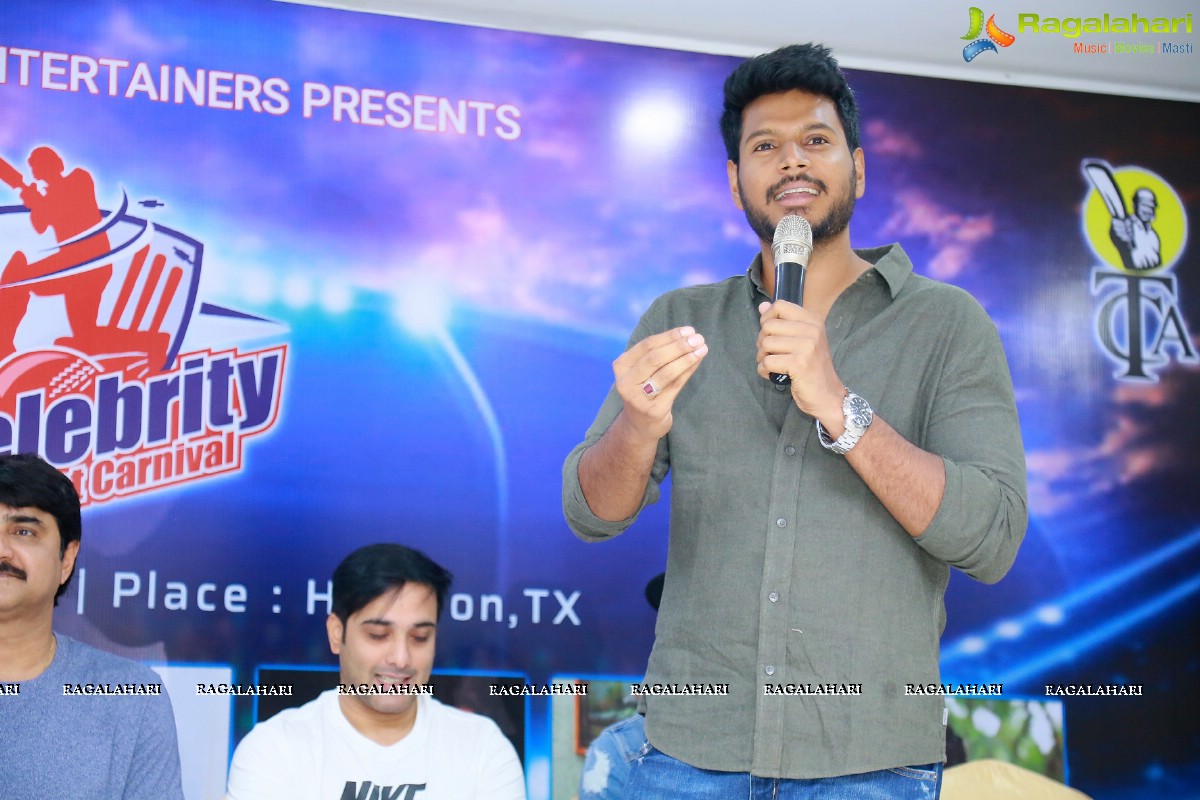 Celebrity Cricket Carnival Press Meet at FNCC