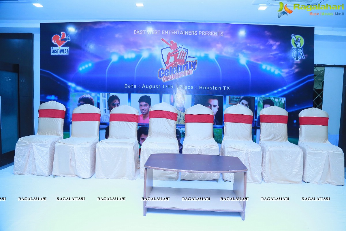 Celebrity Cricket Carnival Press Meet at FNCC