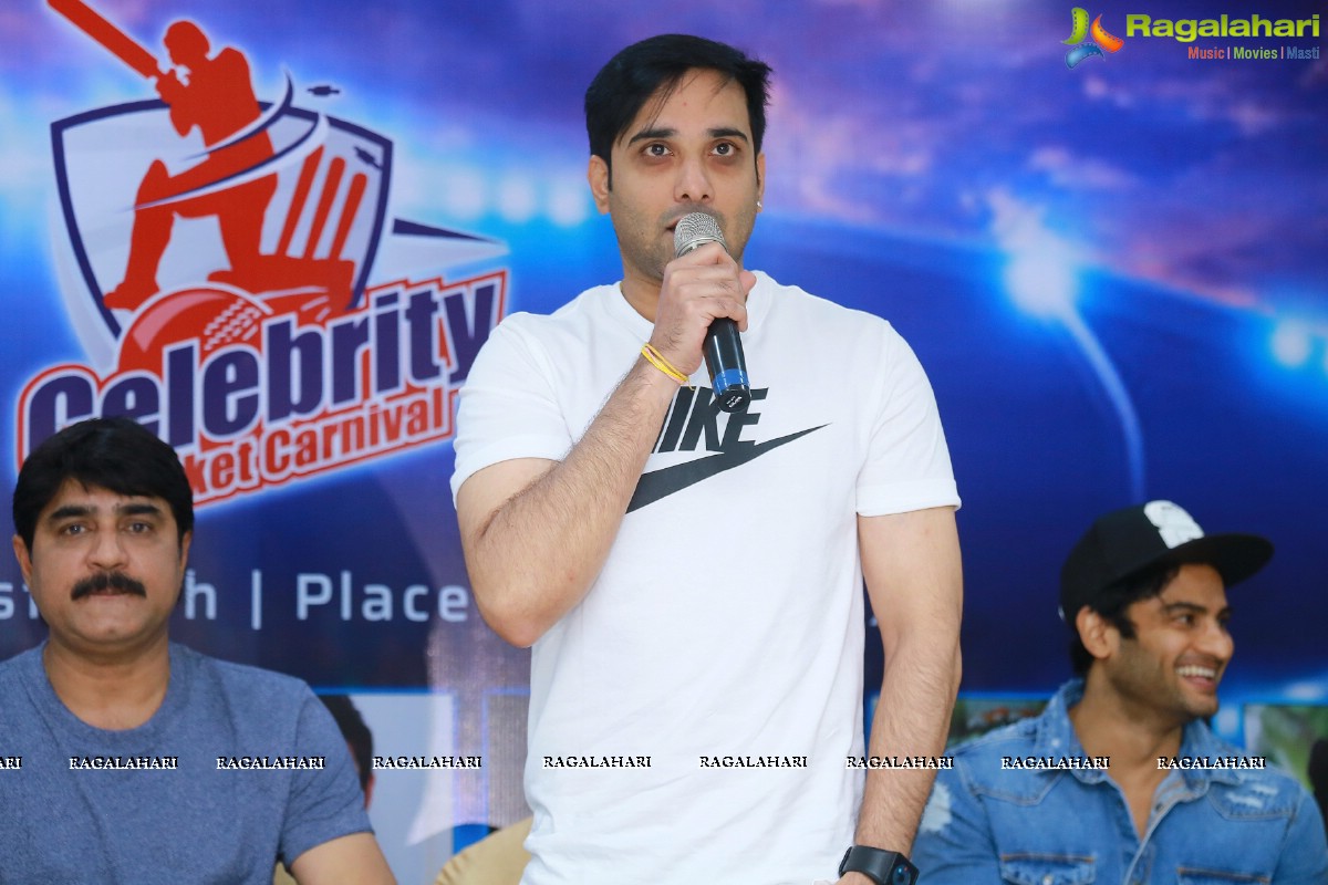 Celebrity Cricket Carnival Press Meet at FNCC