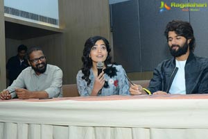 Dear Comrade Press Meet at Vizag