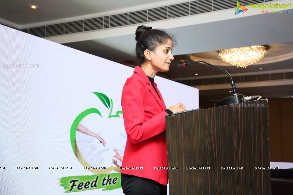Apple Home For Orphan Kids 'She Need' Logo Launch at Taj Deccan