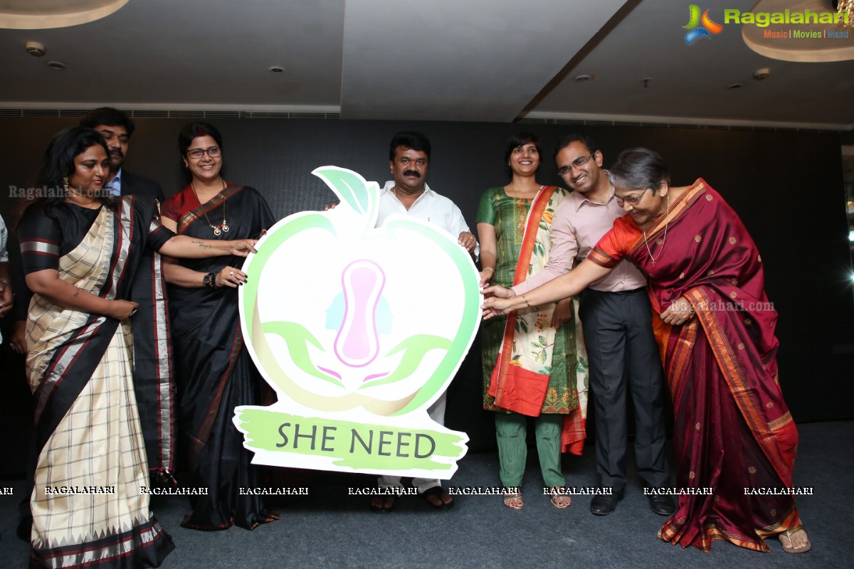 Apple Home For Orphan Kids 'She Need' Logo Launch at Taj Deccan