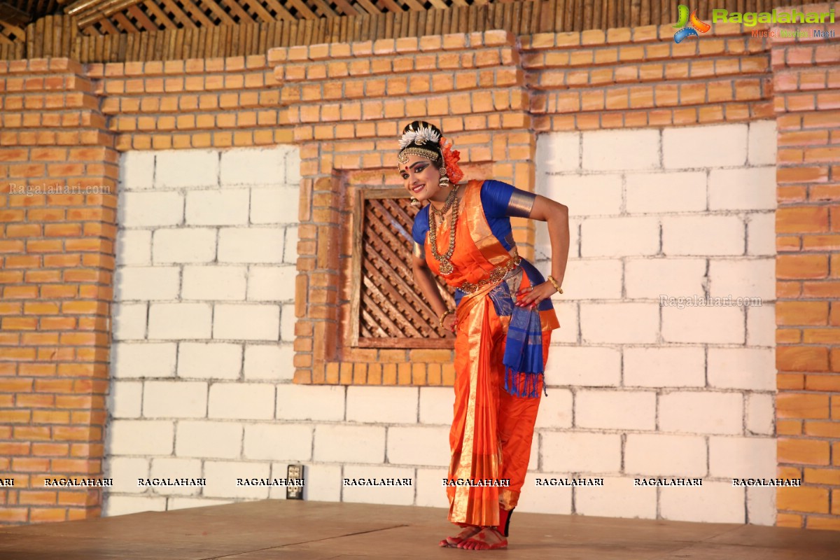 Chinmayi Nrityalaya Students' Kuchipudi Dance Performance at Shiplaramam 