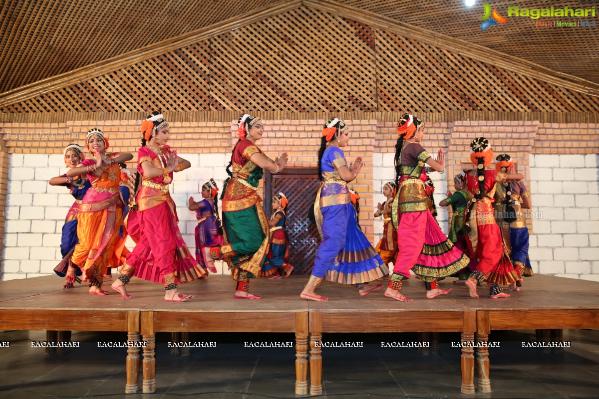 Chinmayi Nrityalaya Students' Kuchipudi Dance Performance at Shiplaramam 