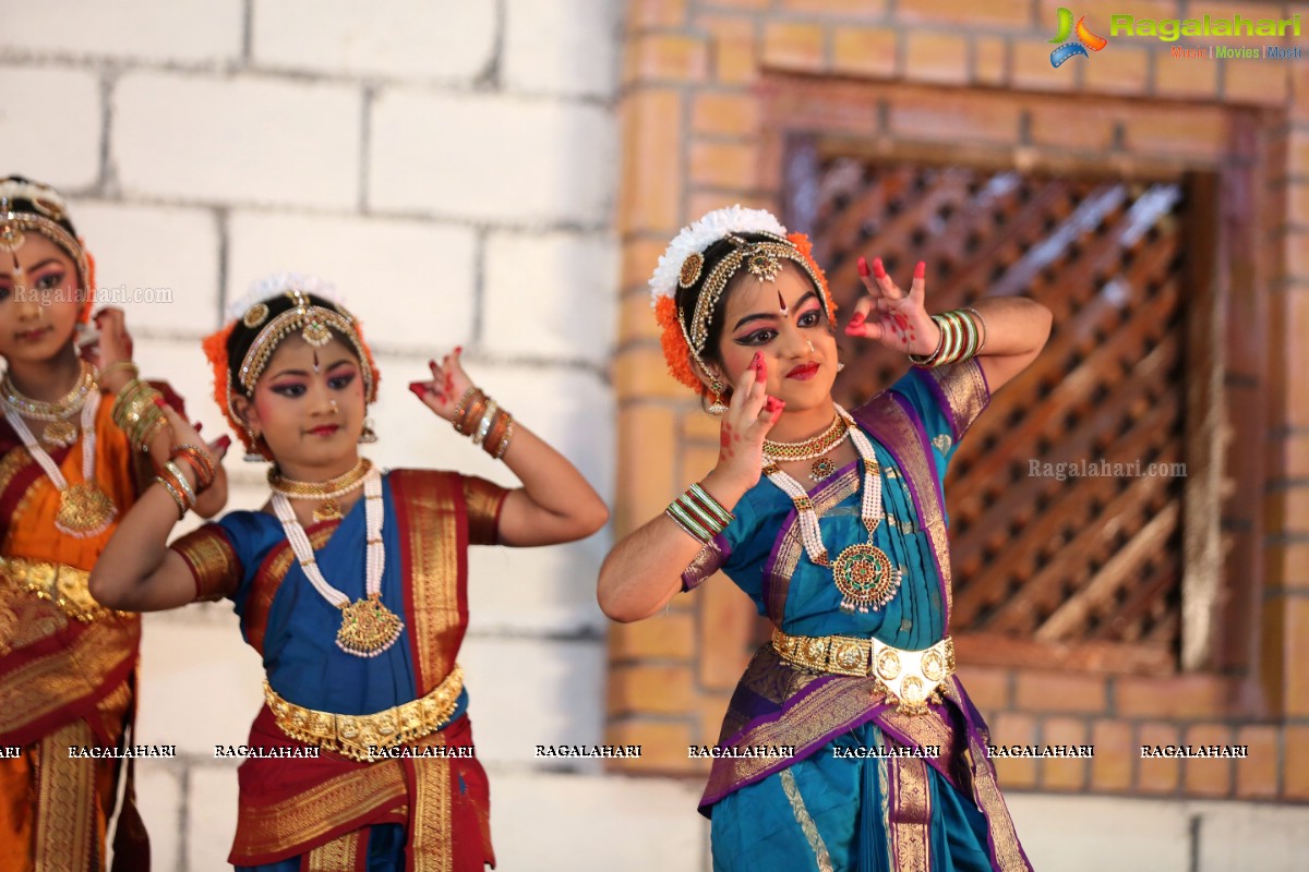 Chinmayi Nrityalaya Students' Kuchipudi Dance Performance at Shiplaramam 