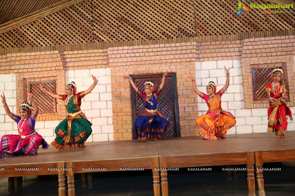 Chinmayi Nrityalaya Students' Kuchipudi Dance Performance at Shiplaramam 