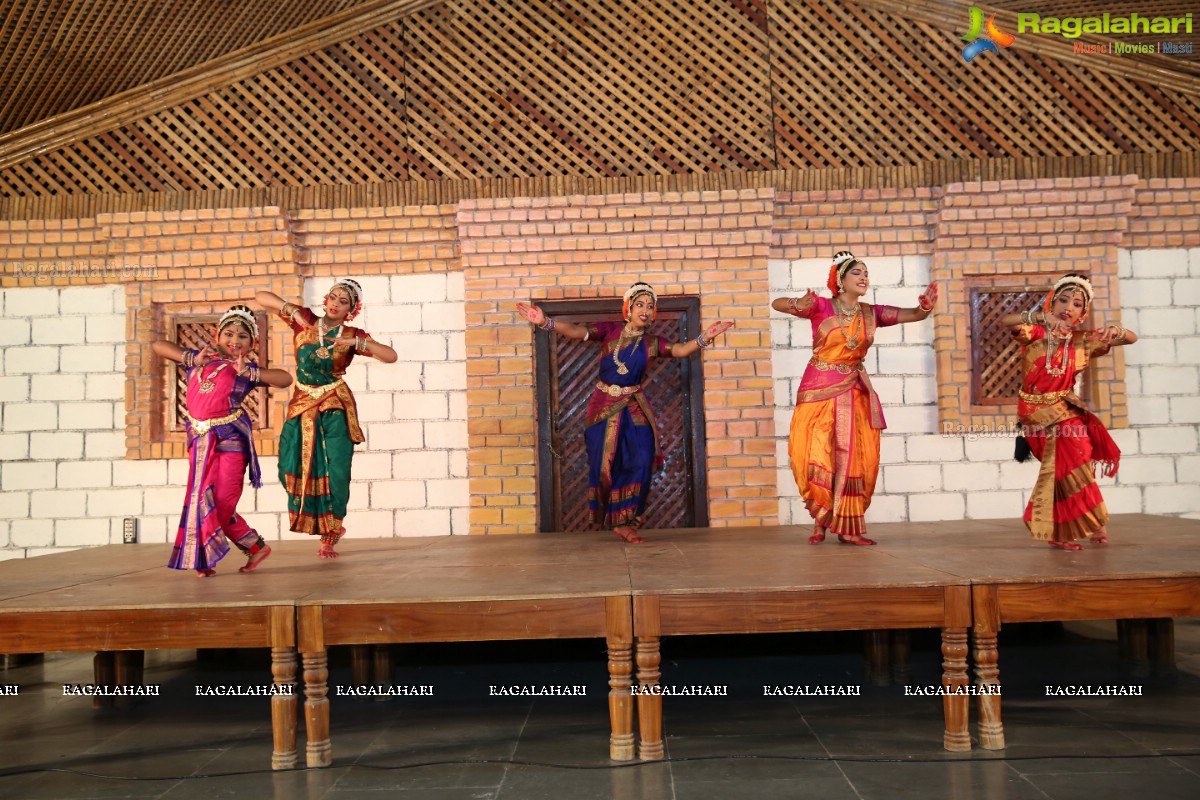 Chinmayi Nrityalaya Students' Kuchipudi Dance Performance at Shiplaramam 