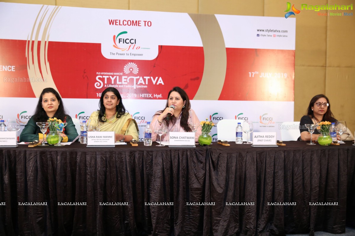 FICCI FLO StyleTatva Press Meet at The Park