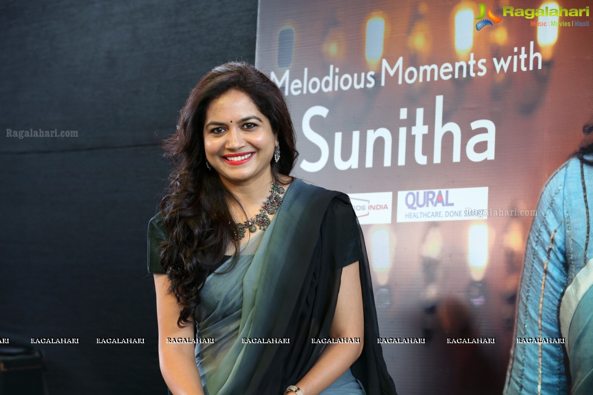 Melodious Moments With Sunitha - Live Concert Press meet at Chemistry