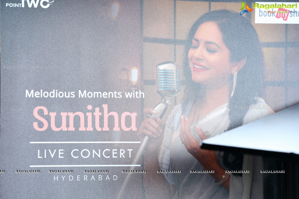 Melodious Moments With Sunitha - Live Concert Press meet at Chemistry