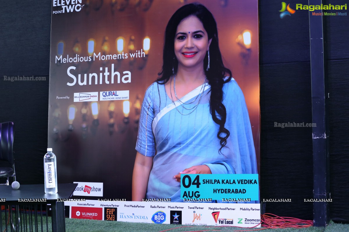 Melodious Moments With Sunitha - Live Concert Press meet at Chemistry