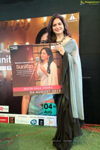 Melodious Moments With Sunitha Press Meet