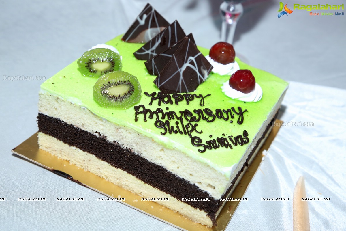 Shilpa Chowdary-Srinivas Wedding Anniversary at Gandipet Club House