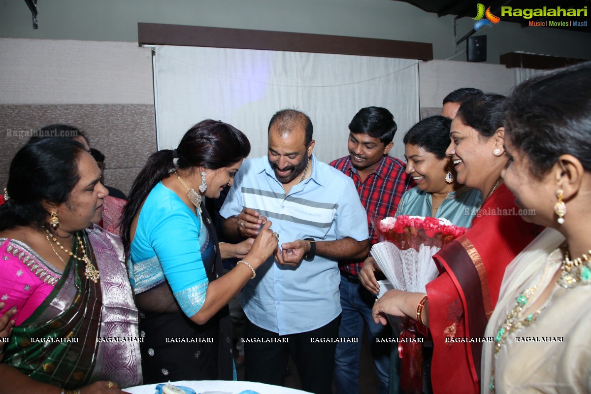 Shilpa Chowdary-Srinivas Wedding Anniversary at Gandipet Club House