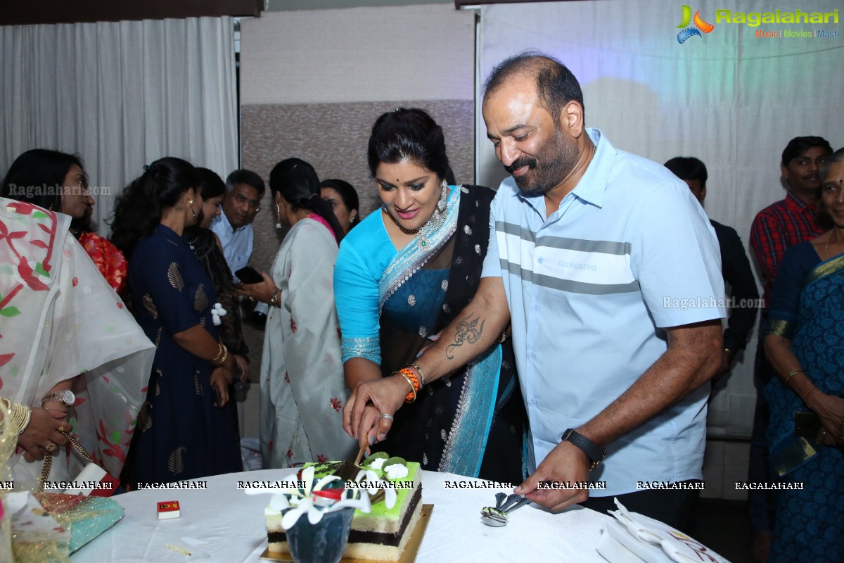 Shilpa Chowdary-Srinivas Wedding Anniversary at Gandipet Club House