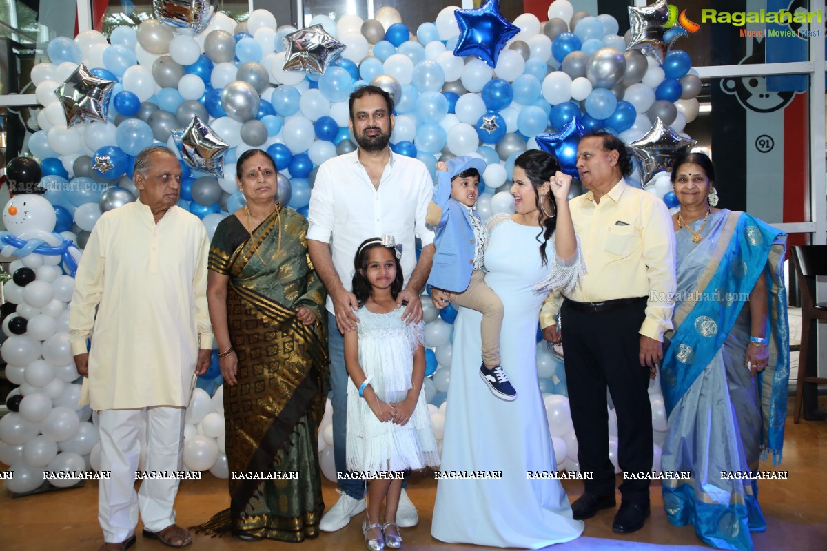 Sri Vidya-Vamsi Vakkantham's Son Yuvan Birthday Party at Sound Garden, Hyderabad