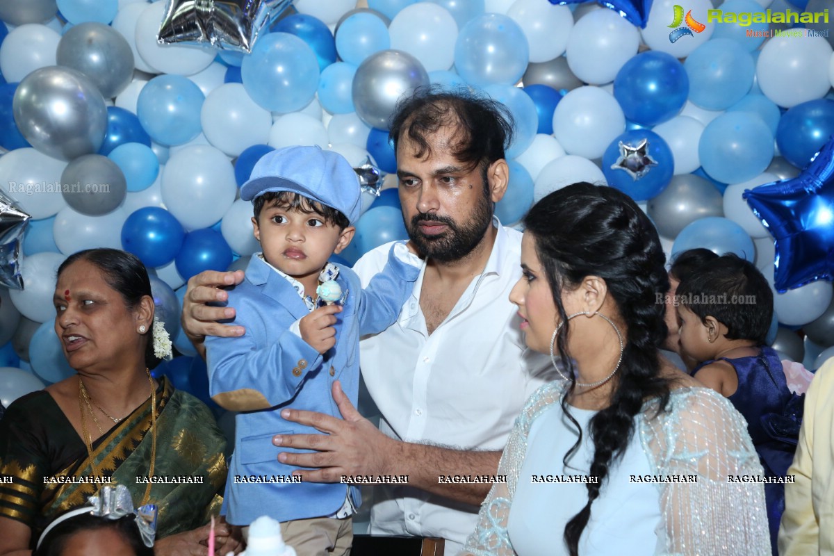 Sri Vidya-Vamsi Vakkantham's Son Yuvan Birthday Party at Sound Garden, Hyderabad