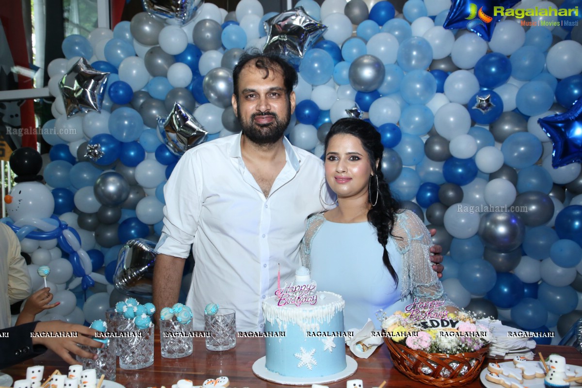 Sri Vidya-Vamsi Vakkantham's Son Yuvan Birthday Party at Sound Garden, Hyderabad