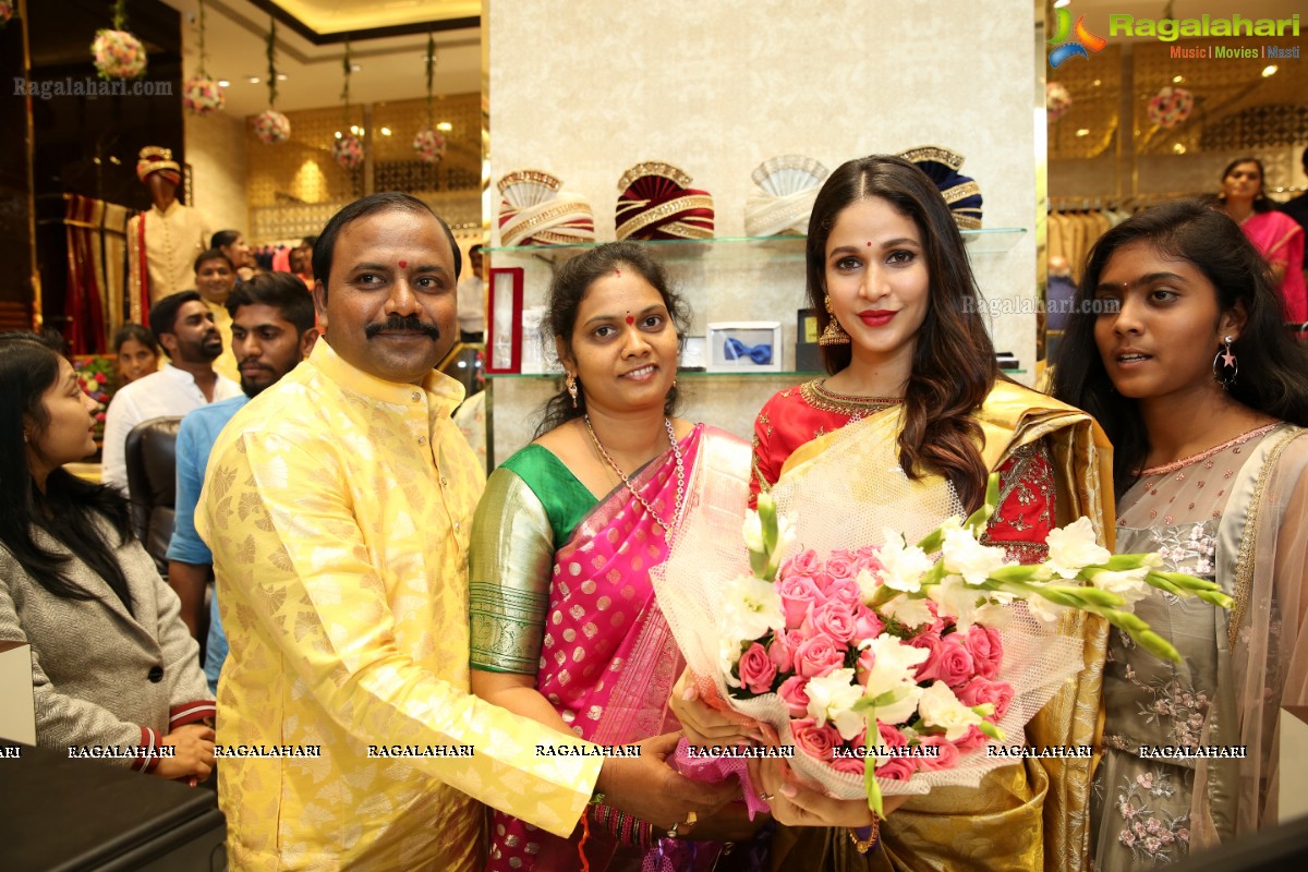 Swayamvar, an exclusive Men's wedding wear store inaugurated by Lavanya Tripathi