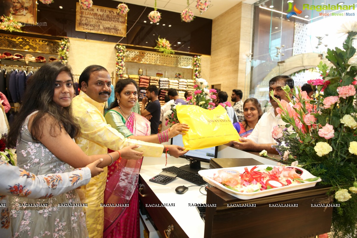 Swayamvar, an exclusive Men's wedding wear store inaugurated by Lavanya Tripathi