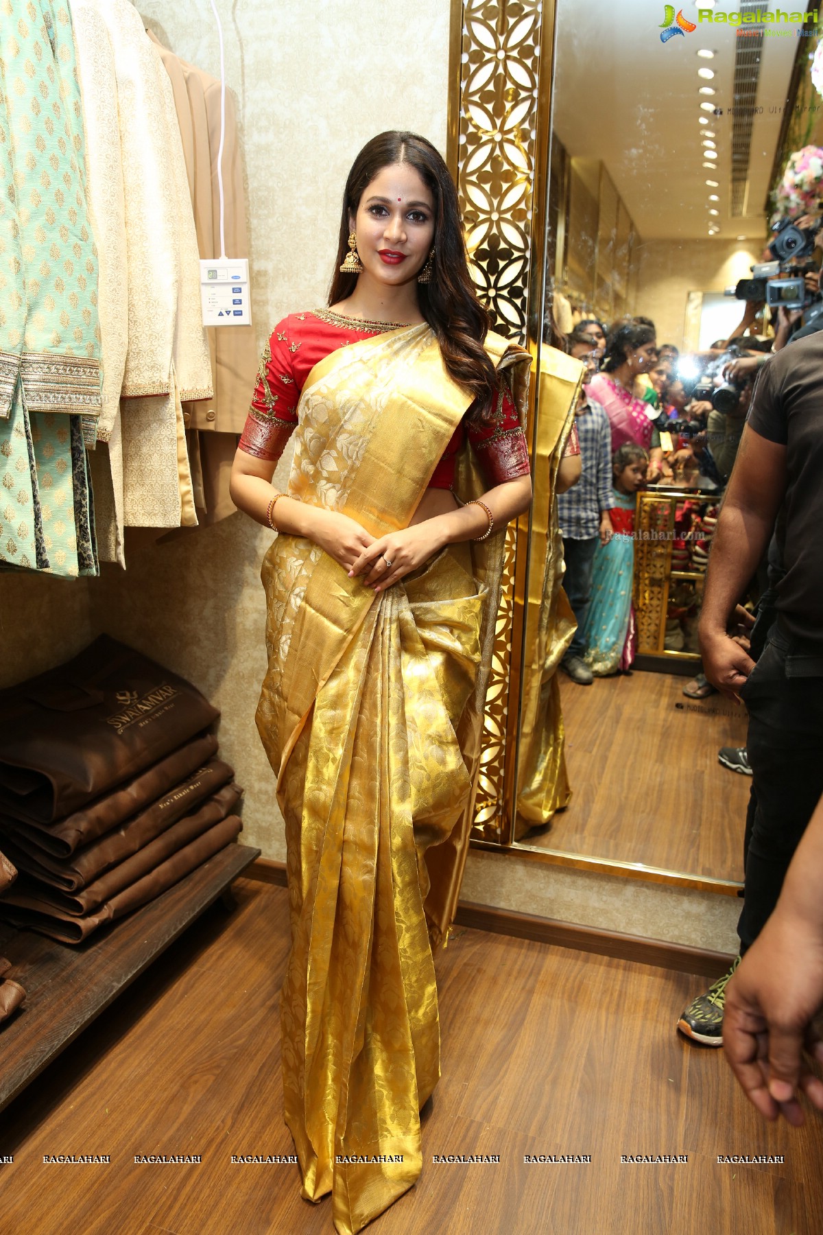 Swayamvar, an exclusive Men's wedding wear store inaugurated by Lavanya Tripathi