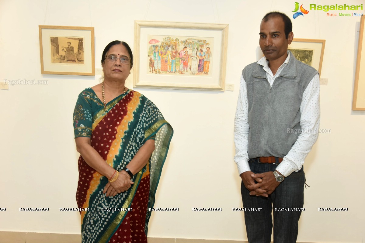 Group Show of Alumni of Sri Venkateswara College of Fine Arts 'Talents' at State Art Gallery