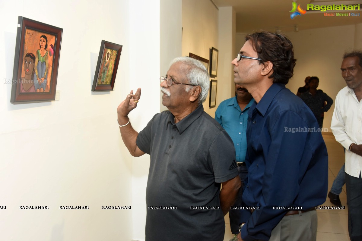 Group Show of Alumni of Sri Venkateswara College of Fine Arts 'Talents' at State Art Gallery