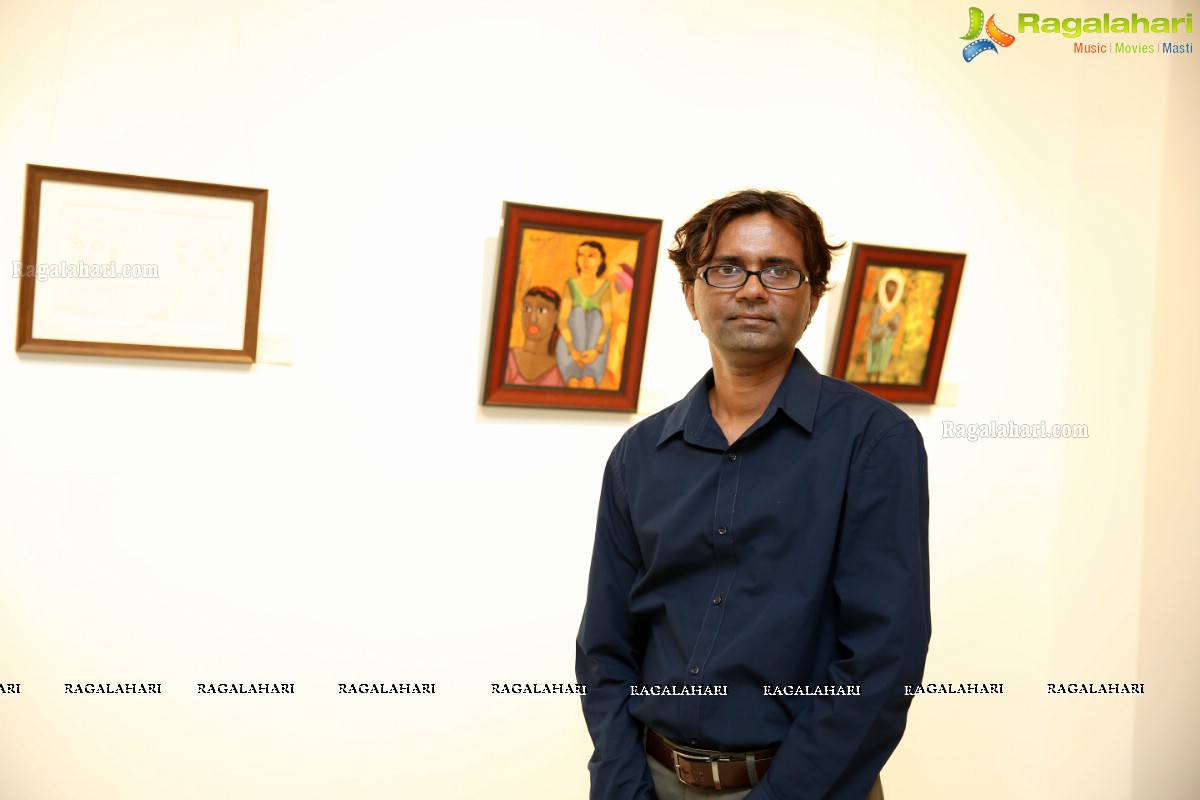 Group Show of Alumni of Sri Venkateswara College of Fine Arts 'Talents' at State Art Gallery