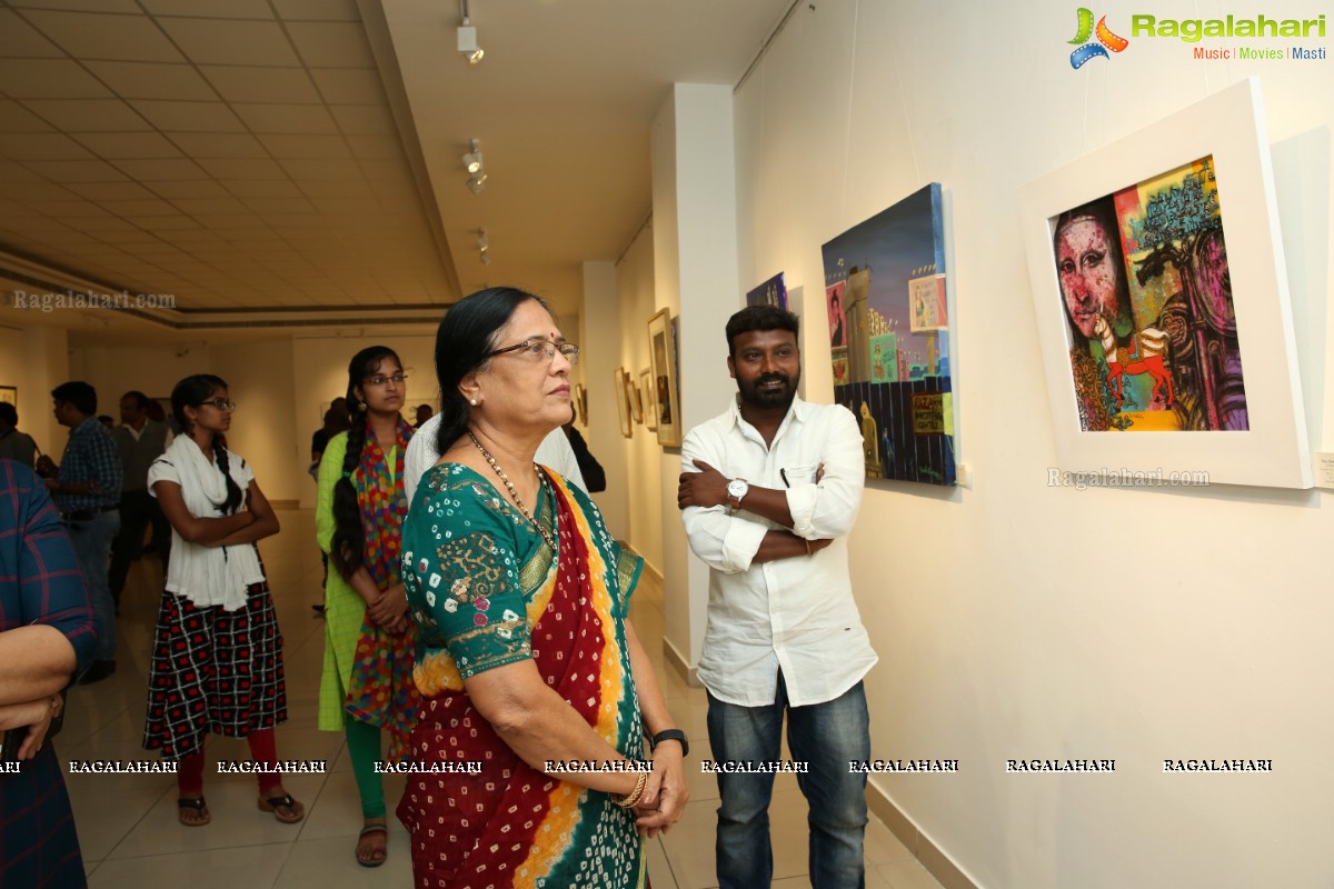 Group Show of Alumni of Sri Venkateswara College of Fine Arts 'Talents' at State Art Gallery