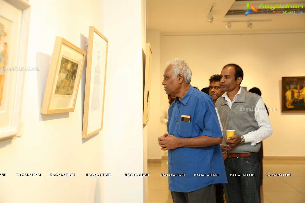 Group Show of Alumni of Sri Venkateswara College of Fine Arts 'Talents' at State Art Gallery