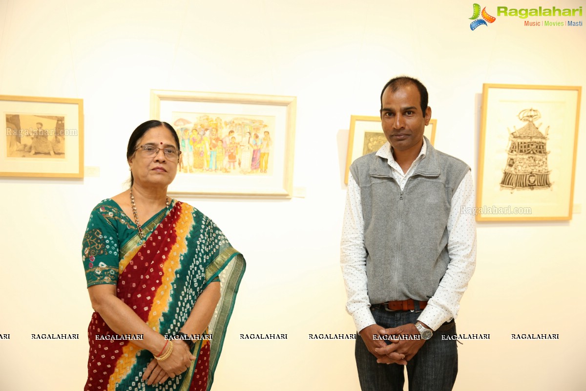 Group Show of Alumni of Sri Venkateswara College of Fine Arts 'Talents' at State Art Gallery