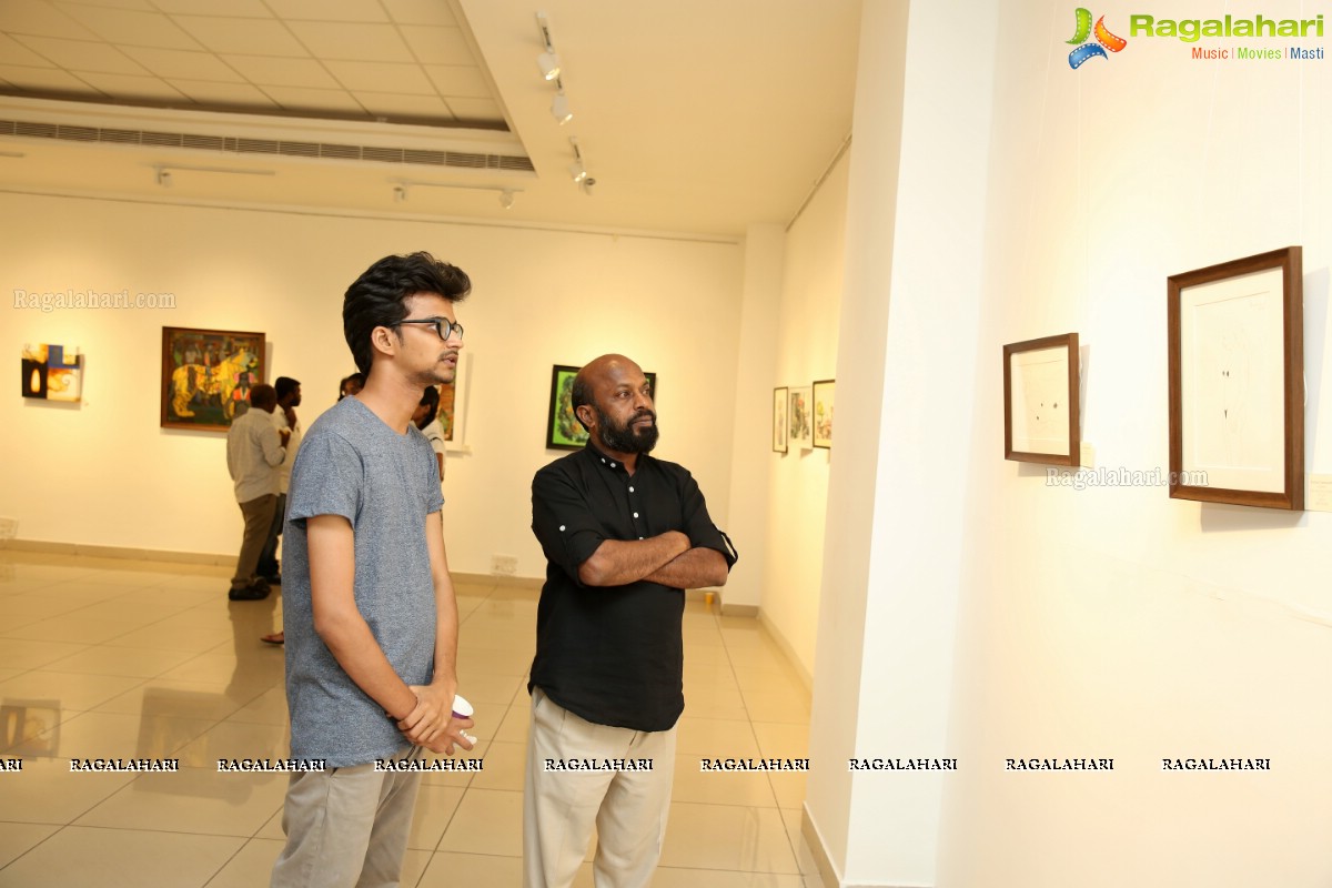 Group Show of Alumni of Sri Venkateswara College of Fine Arts 'Talents' at State Art Gallery