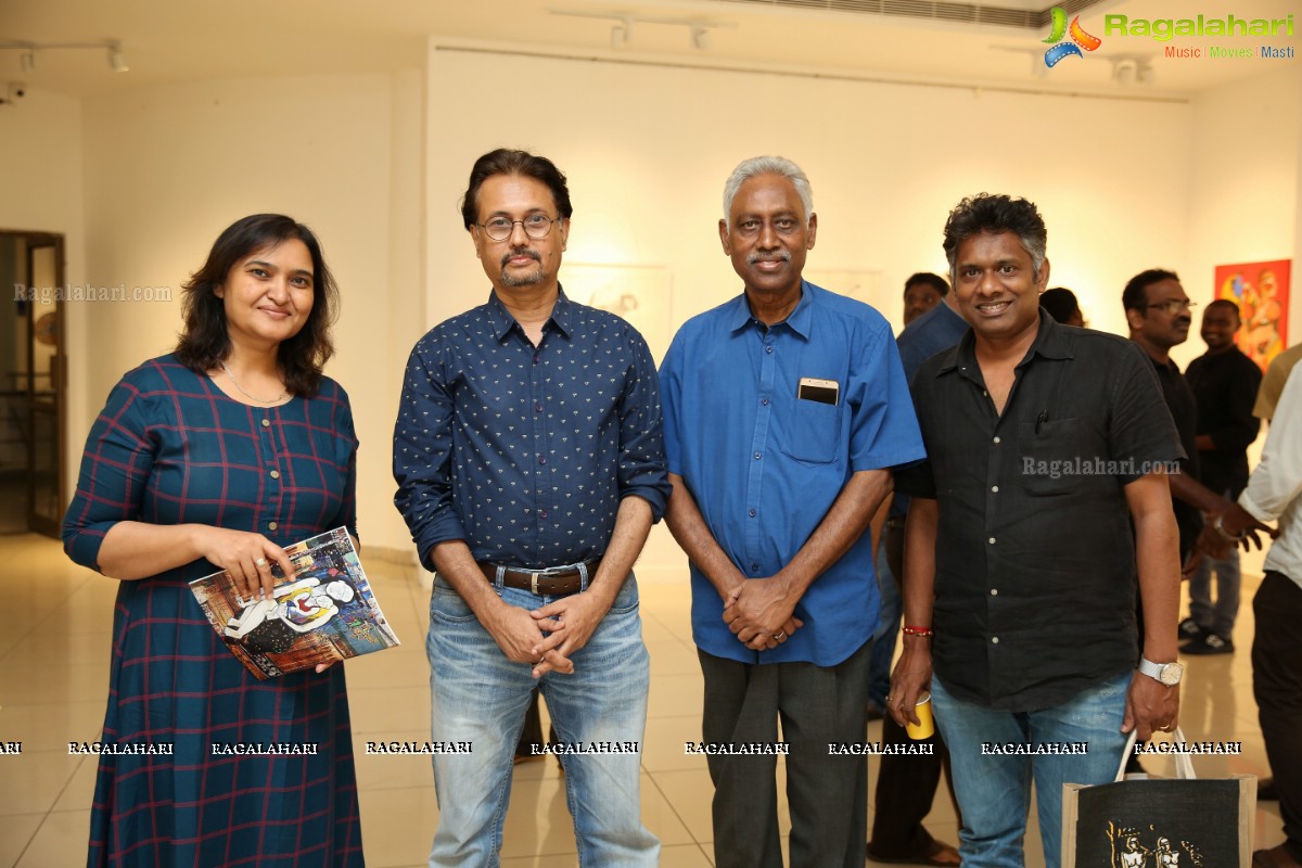 Group Show of Alumni of Sri Venkateswara College of Fine Arts 'Talents' at State Art Gallery