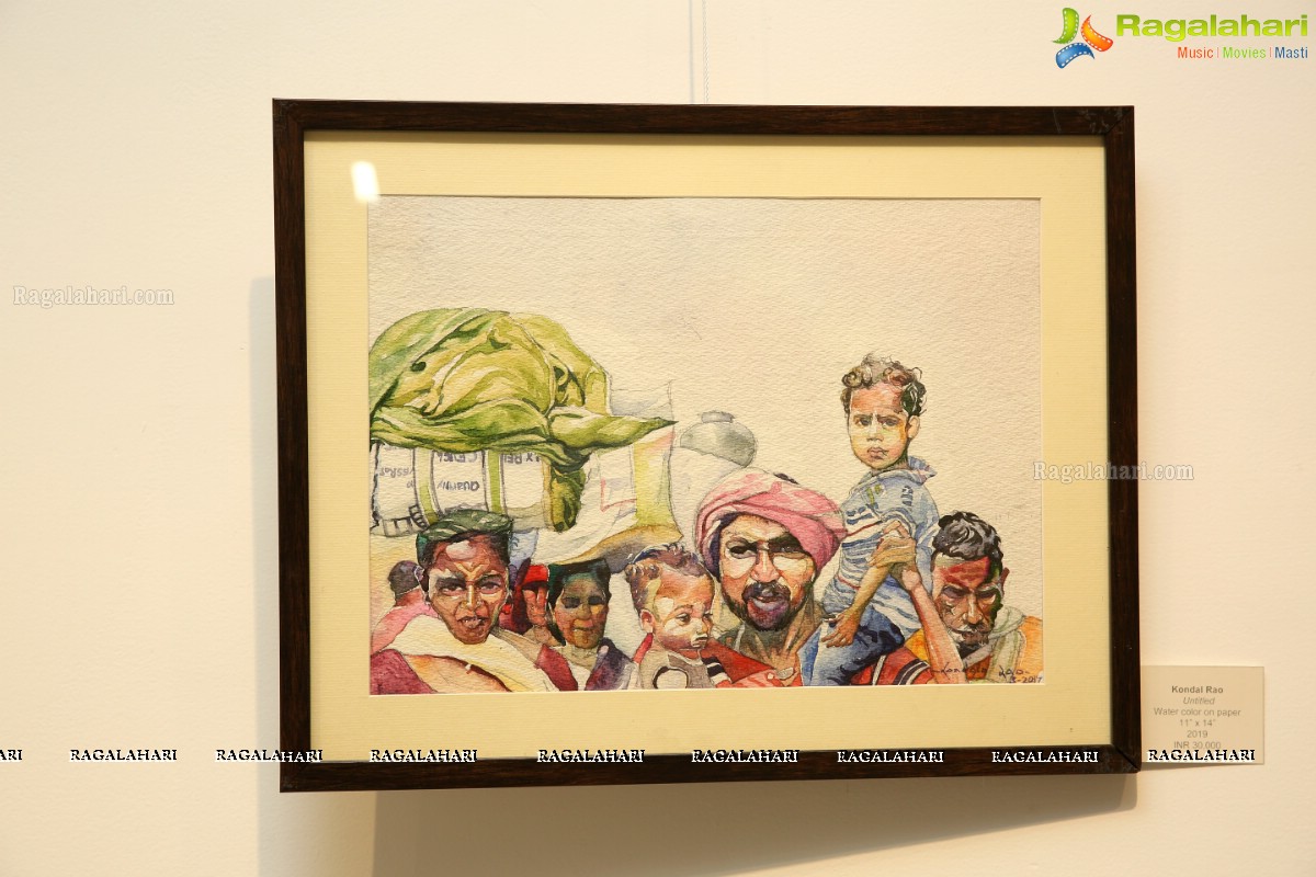 Group Show of Alumni of Sri Venkateswara College of Fine Arts 'Talents' at State Art Gallery