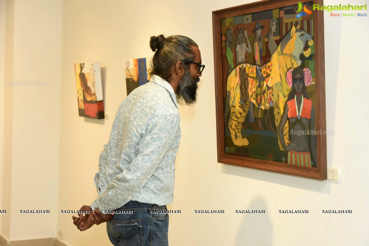 Group Show of Alumni of Sri Venkateswara College of Fine Arts 'Talents' at State Art Gallery